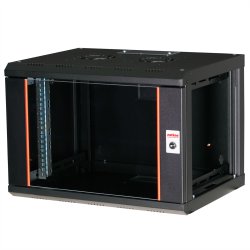 ROLINE 19-inch wall-mounted housing Pro 7 U, 600x450 WxD black
