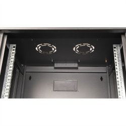 ROLINE 19-inch wall-mounted housing Pro 9 U, 450x600 WxD black