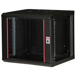 ROLINE 19-inch wall-mounted housing Pro 9 U, 450x600 WxD black