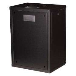 ROLINE 19-inch wall-mounted housing Pro 16 U, 600x450 WxD black