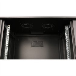 ROLINE 19-inch wall-mounted housing Pro 16 U, 600x450 WxD black