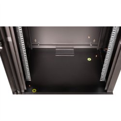 ROLINE 19-inch wall-mounted housing Pro 20 U, 600x450 WxD black