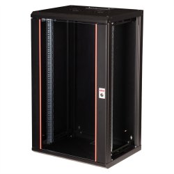 ROLINE 19-inch wall-mounted housing Pro 20 U, 600x450 WxD black