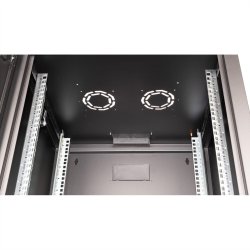 ROLINE 19-inch wall-mounted housing Pro 20 U, 600x600 WxD black