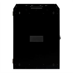 ROLINE 19-inch wall-mounted housing Pro 16 U, 600x600 WxD two-piece swivelling black