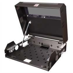 ROLINE 19-inch wall-mounted housing Basic 5 U, short black