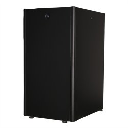 ROLINE 19-inch network cabinet Basic 22 U, 600x800 WxD Glass door black