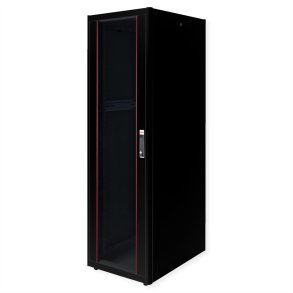 ROLINE 19-inch Network Cabinet Basic 42 U, 600x800 WxD glass door black