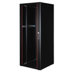 ROLINE 19-inch Network Cabinet Basic 42U, 800x800 WxD glass door black