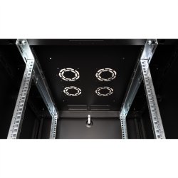 ROLINE 19-inch Network Cabinet Basic 42U, 800x800 WxD glass door black