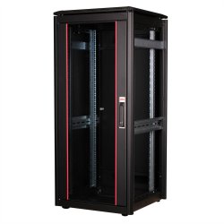 ROLINE 19-inch Network Cabinet Pro 26 U, 600x600 WxD Glass door black