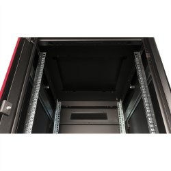 ROLINE 19-inch Network Cabinet Pro 26 U, 600x800 WxD Glass door black