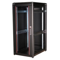 ROLINE 19-inch Network Cabinet Pro 26 U, 600x800 WxD Glass door black