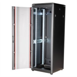 ROLINE 19-inch Network Cabinet Pro 32 U, 600x600 WxD Glass door black