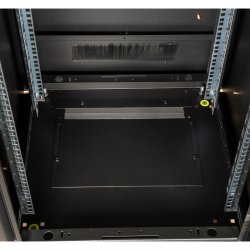ROLINE 19-inch Network Cabinet Pro 32 U, 600x600 WxD Glass door black