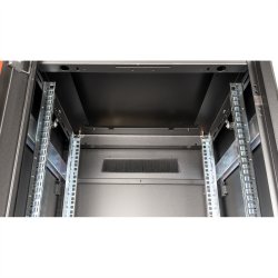 ROLINE 19-inch Network Cabinet Pro 32 U, 600x600 WxD Glass door black