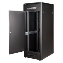 ROLINE 19-inch network cabinet Pro 32 U, 600x800 WxD Glass door black