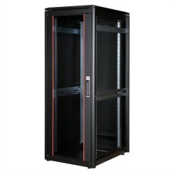 ROLINE 19-inch network cabinet Pro 32 U, 600x800 WxD Glass door black