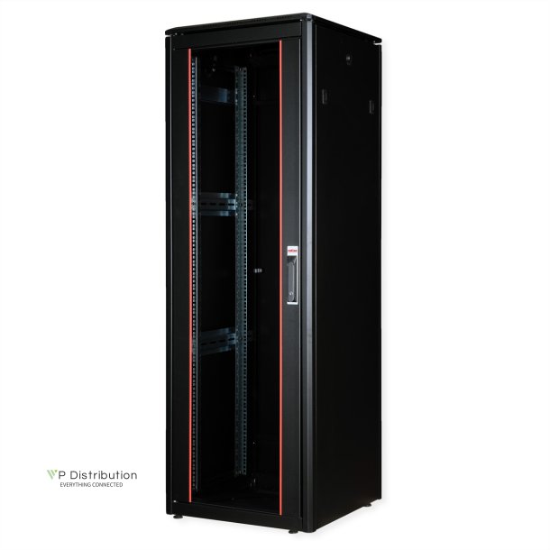 ROLINE 19-inch Network Cabinet Pro 36 U, 600x600 WxD Glass door black