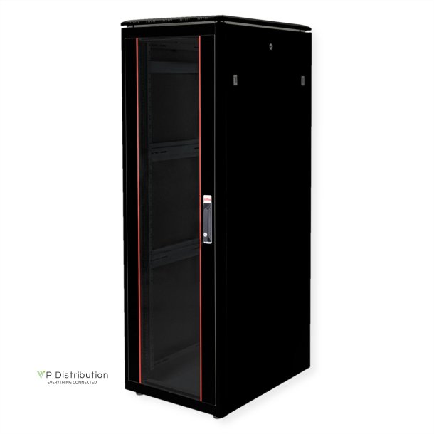 ROLINE 19-inch Network Cabinet Pro 36 U, 600x800 WxD Glass door black