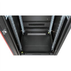 ROLINE 19-inch Network Cabinet Pro 42 U, 600x600 WxD Glass door black