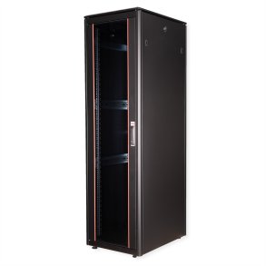 ROLINE 19-inch Network Cabinet Pro 42 U, 600x800 WxD Glass door black