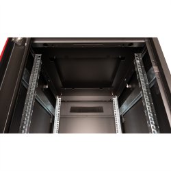 ROLINE 19-inch Network Cabinet Pro 42 U, 600x800 WxD Glass door black