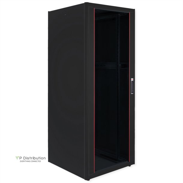 ROLINE 19-inch Network Cabinet Pro 42 U, 800x800 WxD Glass door black