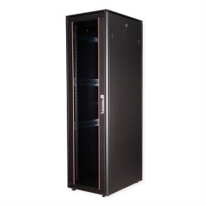 ROLINE 19-inch Network Cabinet Pro 47 U, 600x800 WxD Glass door black