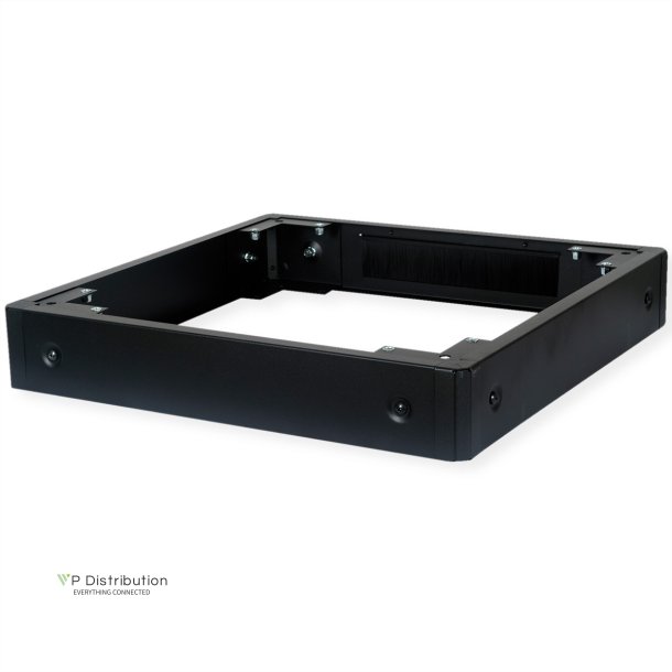 ROLINE Base for network cabinet, 600x600 WxD, black