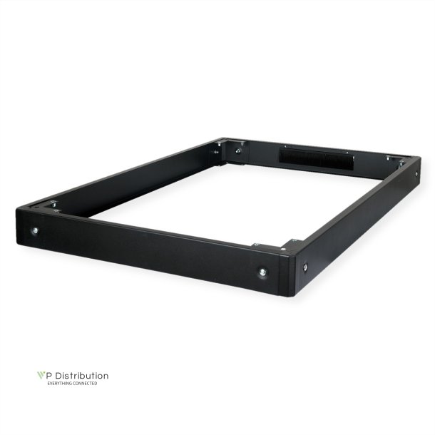 ROLINE Base for network cabinet, 800x1200 WxD, black