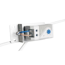 ROLINE 19-inch roof fan unit 2 fans, Thermostat black