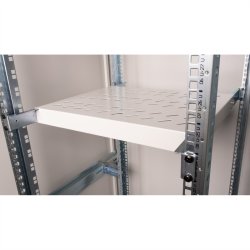 ROLINE 19-inch shelf 1 U, 350 T 50 kg grey
