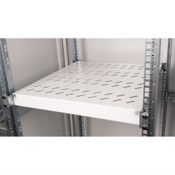 ROLINE 19-inch shelf 1 U, 500 T 50 kg grey