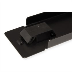 ROLINE 19" Blank Panel, Snap-in, 1U, Metal, black