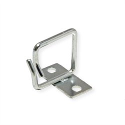 19" Cable Manager, 40x40mm, metal, Mounting central, cable entry central
