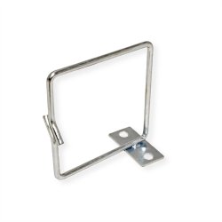 19" Cable Manager, 80x80mm, metal, Mounting central, cable entry central