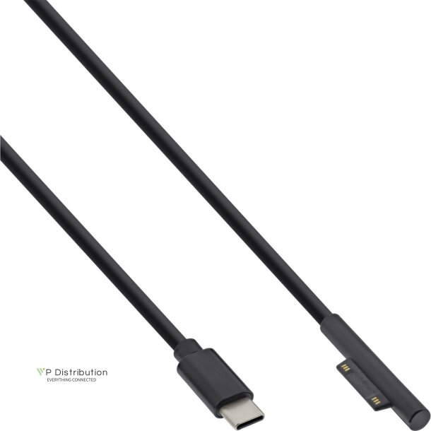 InLine USB Type-C to Surface charging cable, 1m