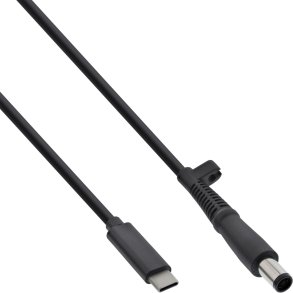 InLine USB Type-C to HP Notebook (round/large) charging cable, 2m