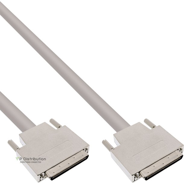 InLine&reg; SCSI U320 cable, 68pin micro Centronics (VHD) male / male, 0.9m