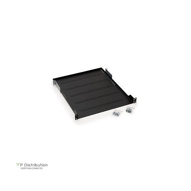 Triton 19" Rack Shelf 1He, 650Mm, 40Kg, Black