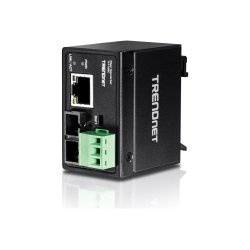 Trendnet Hardened Industrial 100Base-FX Multi-mode SC Fiber Converter(2KM)