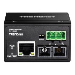 Trendnet Hardened Industrial 100Base-FX Single-mode SC Fiber Converter (30KM)