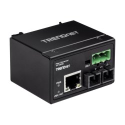 Trendnet Hardened Industrial 100Base-FX Single-mode SC Fiber Converter (30KM)