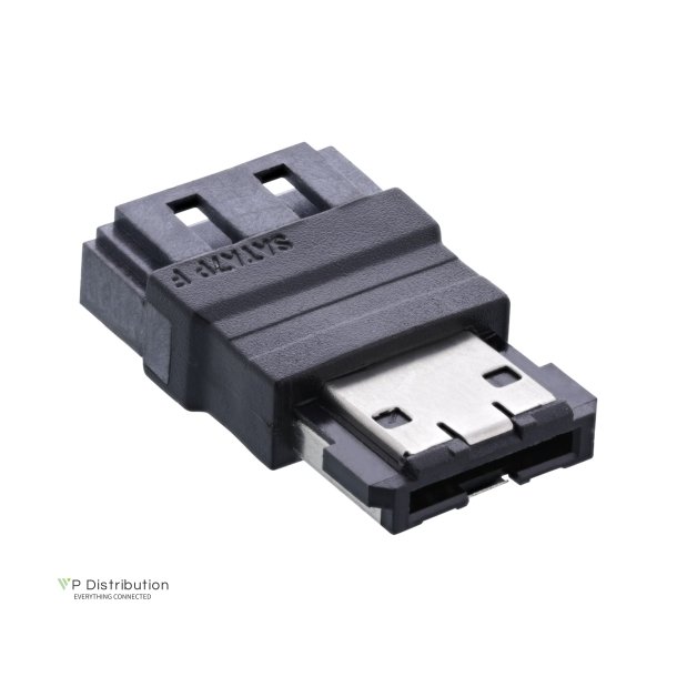 InLine&reg; eSATA to SATA Adapter male to female