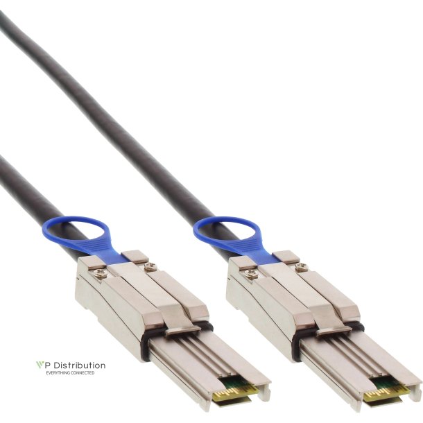 InLine SAS Cable Mini-SAS 26 Pin SFF-8088 to Mini-SAS 26-Pin SFF-8088 0.5m