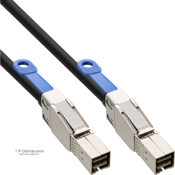 InLine&reg; external Mini SAS HD Cable SFF-8644 to SFF-8644 12Gb/s 2m