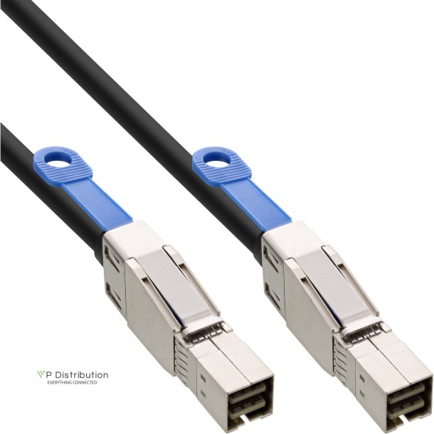 InLine&reg; external Mini SAS HD Cable SFF-8644 to SFF-8644 12Gb/s 1m