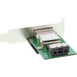 InLine&reg; SAS Low Profile Adapter Bracket external SFF-8088 to internal SFF-8087