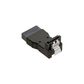InLine SATA Adapter male to female angled downward